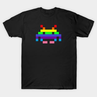 Rainbow invader T-Shirt